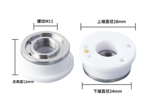 双耳O型圈 岗春D28陶瓷环 奔腾同款 陶瓷环D28