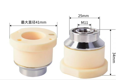 D41黑金钢陶瓷环适用于柏楚 WTC-11宏山 万顺兴 陶瓷体
