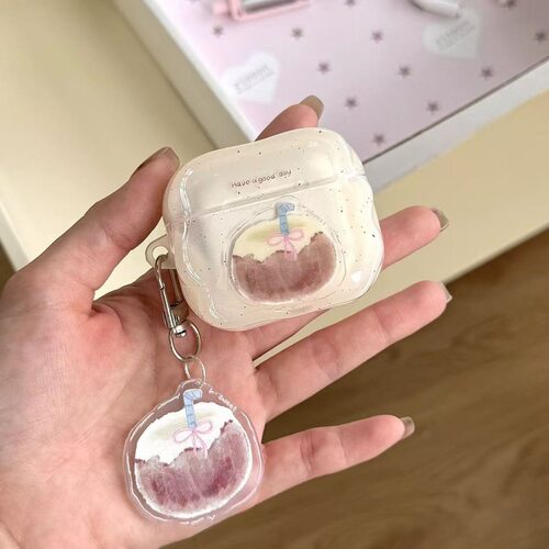 可爱椰子饮料适用airpodspro2保护套耳机壳新款三代airpods4二代耳机壳苹果pro3耳机保护套无线蓝牙耳机外壳