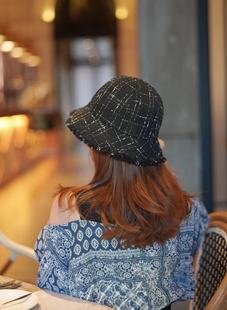 日系小香风时尚 女式 气质休闲遮阳盆帽渔夫帽子 春季 出口日本新款