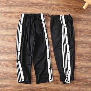 直筒休闲运动九分裤 重磅清仓级 宽松大码 排扣高街男士 原89现29元