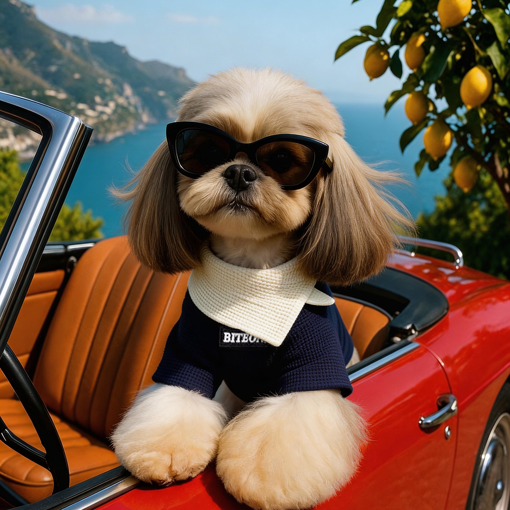 joypaw老钱马尔济斯比熊狗狗卫衣小型犬猫咪可爱宠物衣服