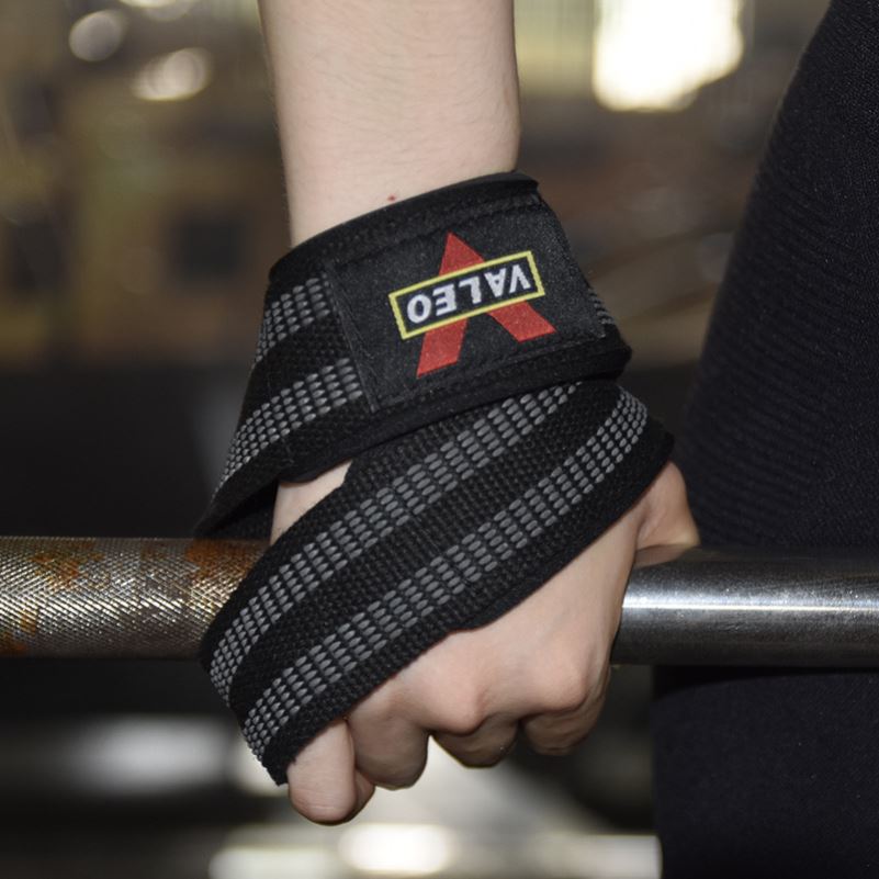 专业健身护腕带8字助力带硬拉防