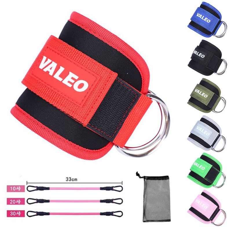 龙门架脚踝扣女健身运动弹