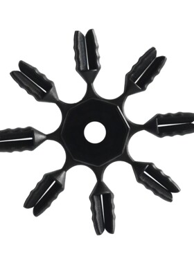 飞镖配件 新品 8个装 镖翼保护器 黑色 pc 塑料 飞标尾保护稳定器