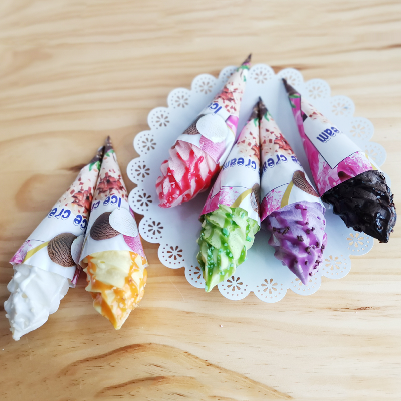 仿真甜筒 冰淇淋模型 lmdec假糕点仿真食品面包PU模型 柜台装饰品