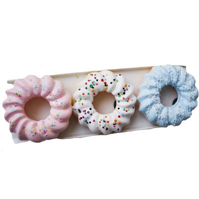 甜甜圈面包小吃店装饰摆设假道具