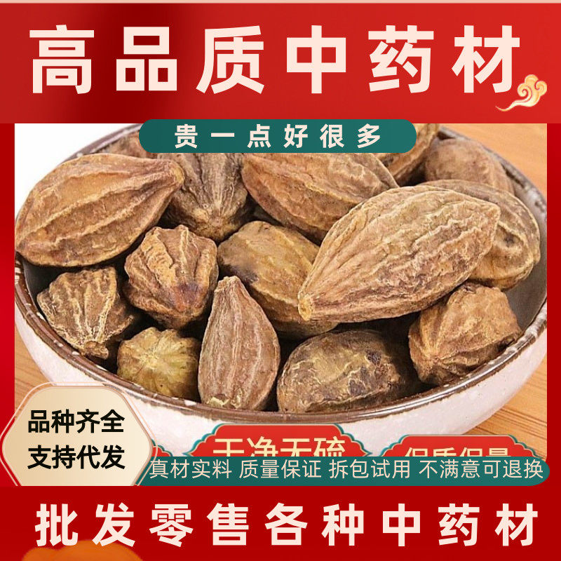 北京同仁堂中药材诃子柯子诃子肉金柯子大金果500克包邮免费磨粉