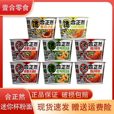 成都休闲速食迷你杯夜宵酸辣粉