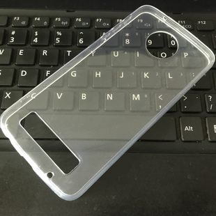 适用 摩托罗拉MOTO Z play 透明软壳 ZPLAY 手机壳 XT1635 -03--02-01透明硅胶 保护套 手机套 保护壳 钢化膜
