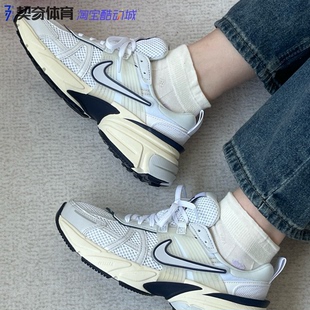 现货NK V2K Run 机能鞋厚底防滑耐磨透气 复古百搭休闲跑步鞋