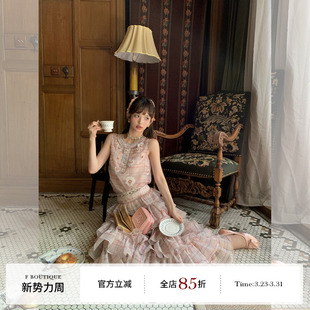 套装 繁花2.0粉色格纹手工立体花朵衬衫 原创 春夏女 boutique