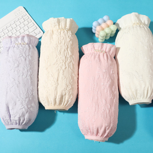 秋冬新款防污羽绒服专用袖套