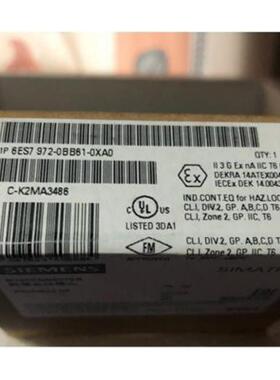 西门子6ES7972-0BB61-0XA0DP总线连接器6ES79720BB610XA0接头询价