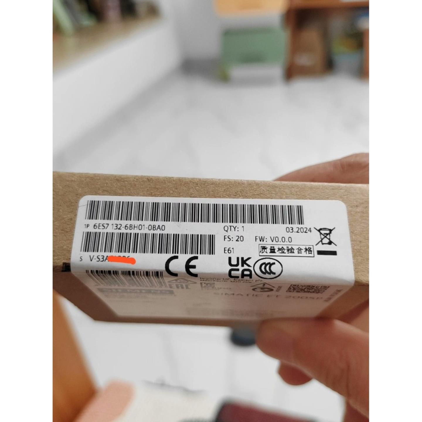 6ES7132-6BH01-0BA0 西门子原装正品未开封询价