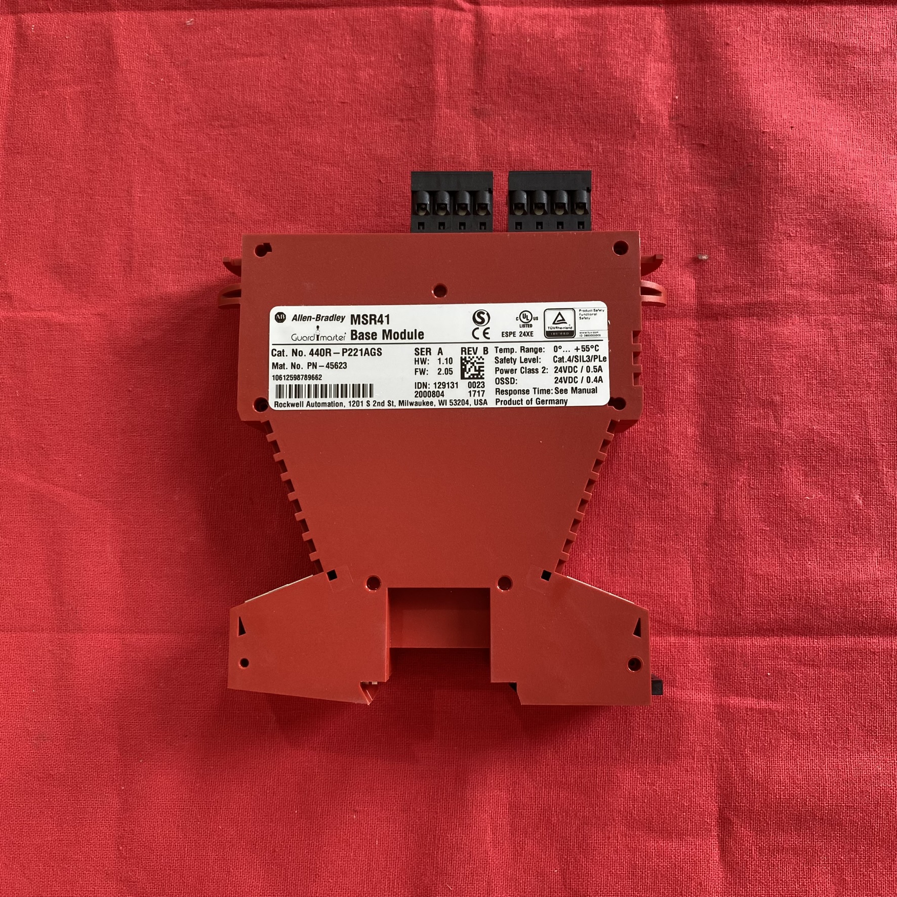 AB罗克韦尔安全继电器MSR41 440R-P221AGS 制模块继电器模块询价