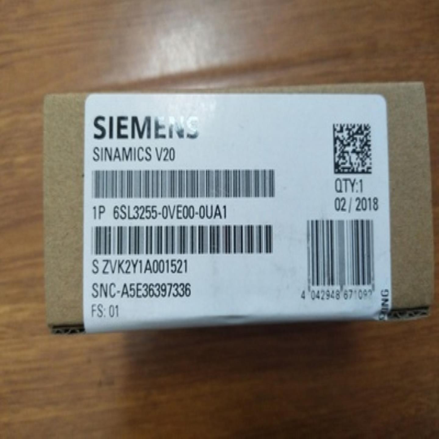 6SL3255-0VE00-0UA1西门子V20变频器全新原装6SL32550VE00询价