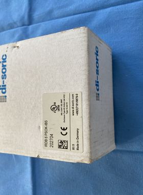 DI-SORIC德硕瑞环形传感器接近开关IRDB 6 PSOK-IBS光电开关询价