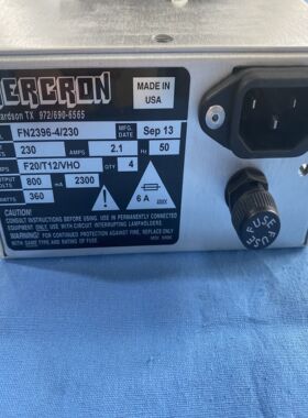 MERCRON高压电源FN2396-4230射频电源开关电源询价