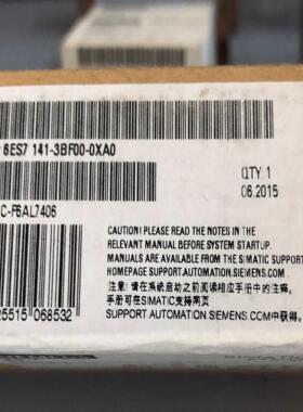 6ES7141-3BF00-0XA0西门子ET200ECODP IO模块 6ES71413BF000X询价