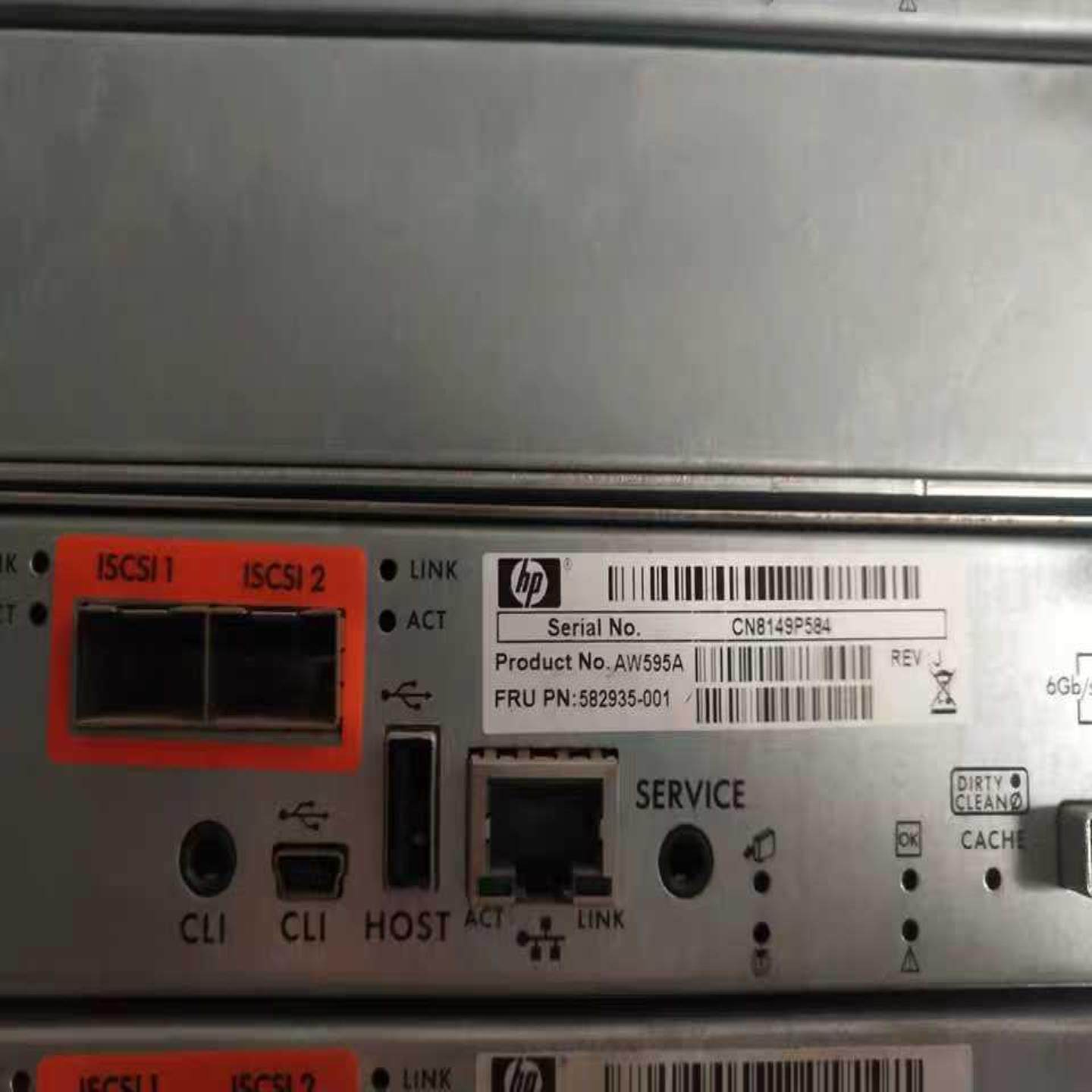 AW595A HP P2000 G3 控制器 582935-001现货 有整机询价