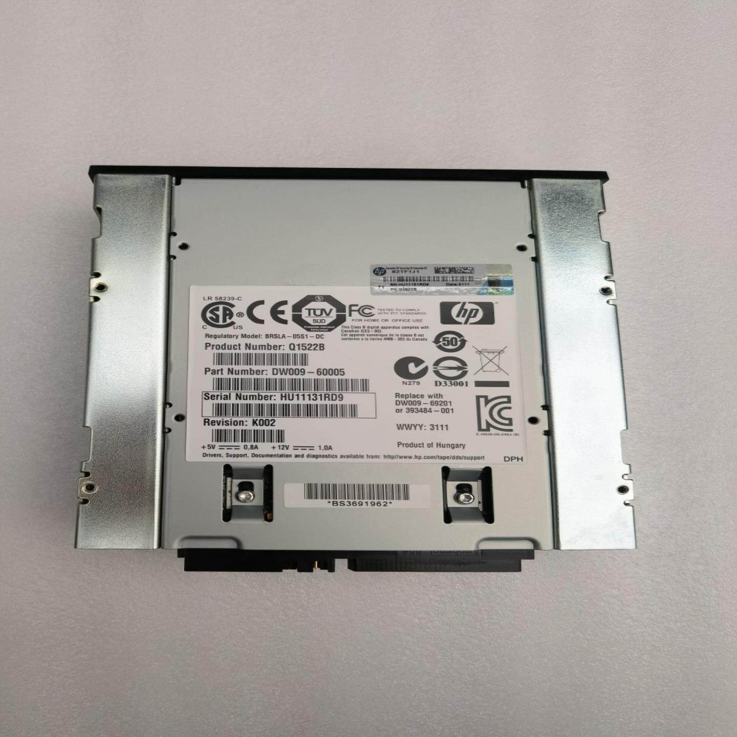 HP 393484-001 DAT72 DDS5 SCSI Q1522B DW009-60005 DW009-6询价