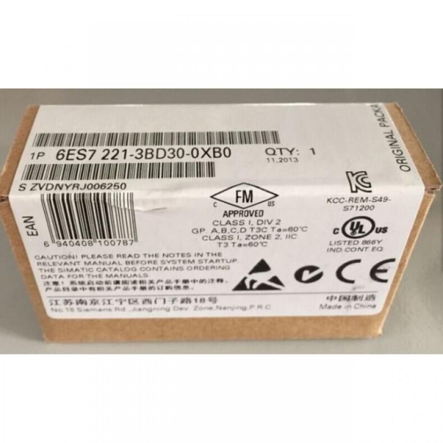 6ES7221-3AD30-0XB0西门子 S7-1200数字量信号板6ES72213AD30询价