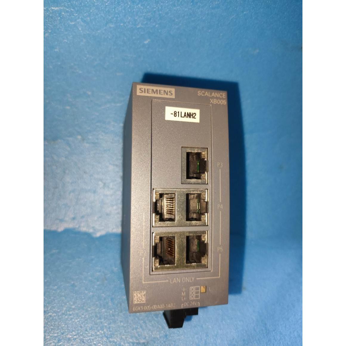 【鸿泰电气】6GK5005-0BA00-1AB2 5口交换机模块 西门子SIEMENS