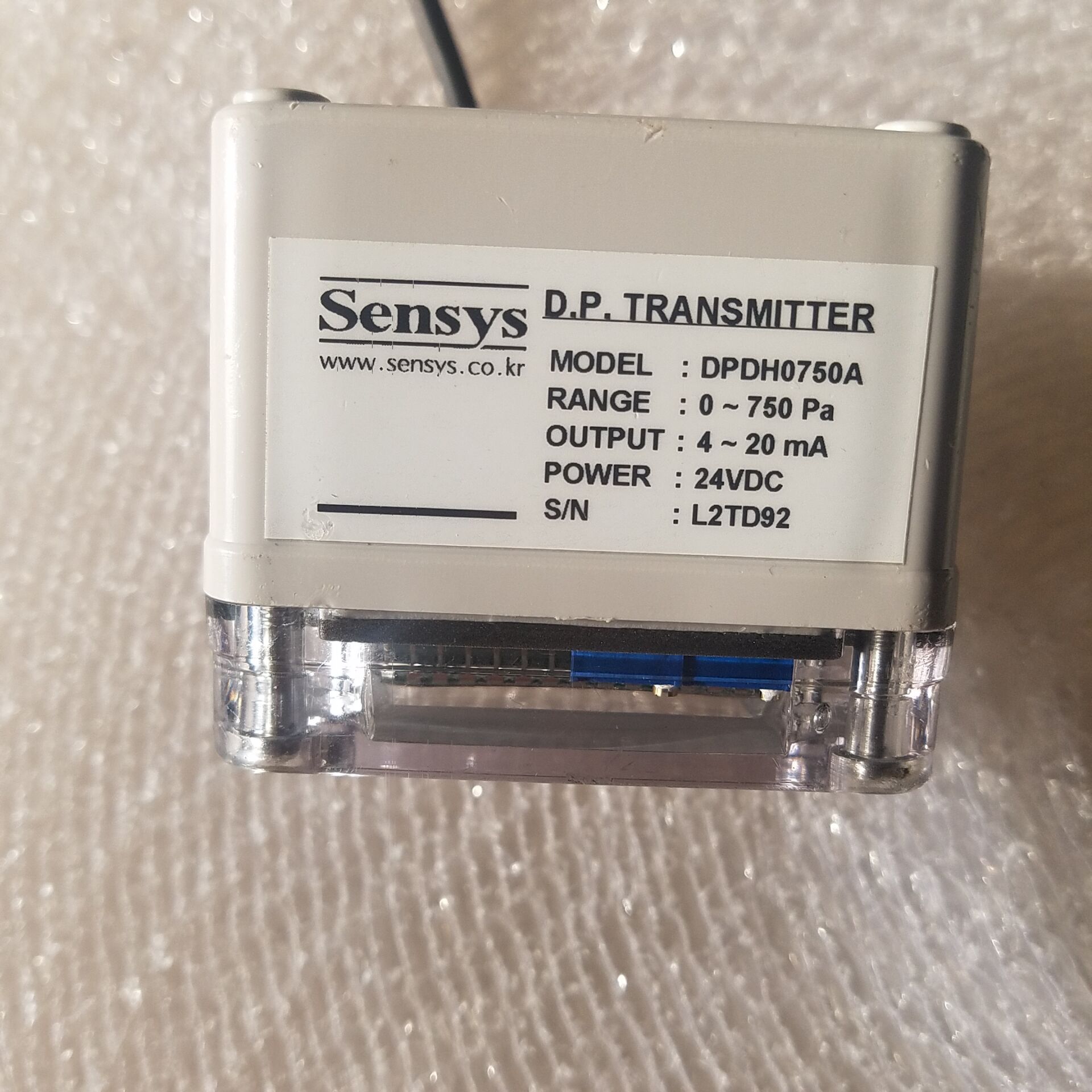 议价韩国Sensys 压力传感器DPDH0750A现货销售询价