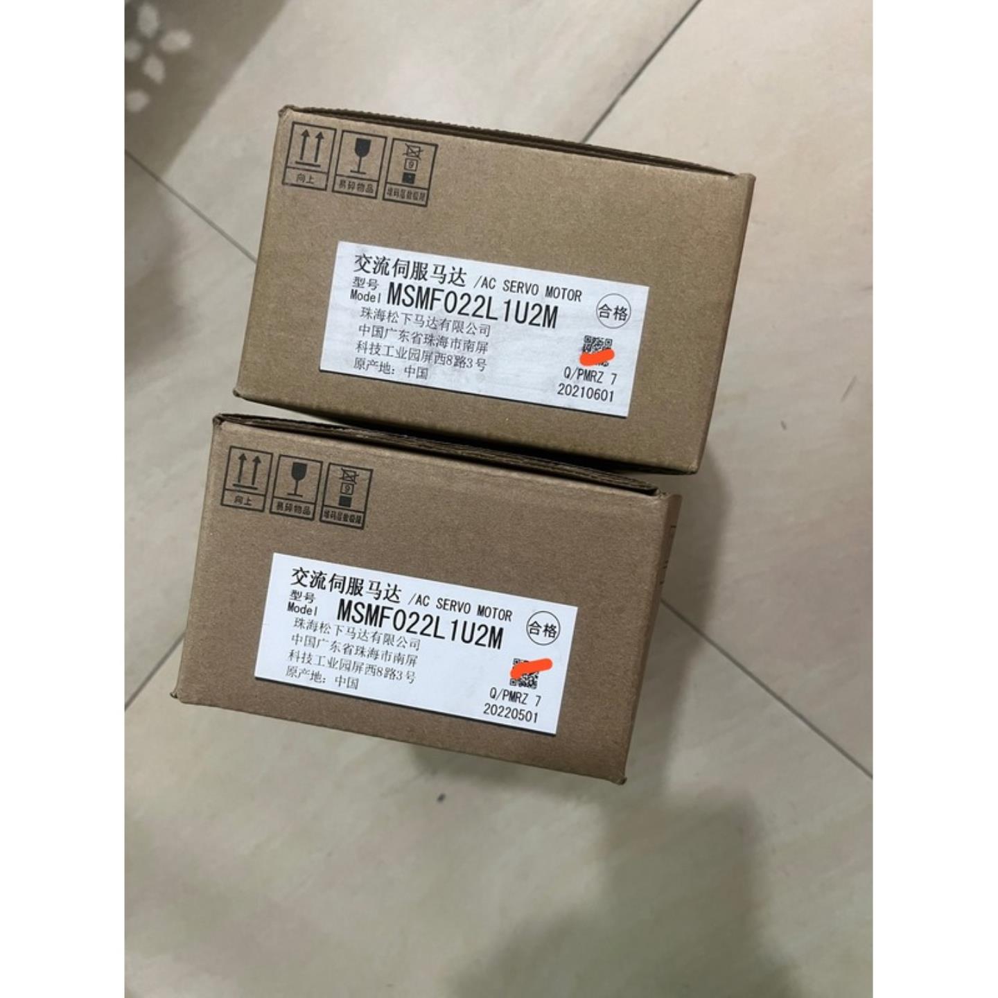 全新松下伺服电机MSMF022L1U2M实物图片开封未安询价