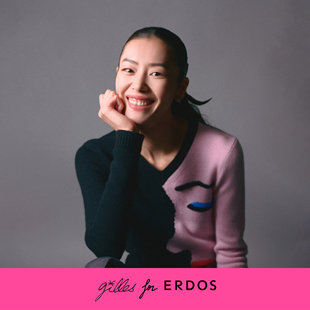 25年秋冬新品 ERDOS 刘雯同款 V领提花女士纯羊绒套衫 致敬系列