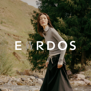 精纺高领纯羊绒打底针织衫 LIUWEN×ERDOS 刘雯联名系列