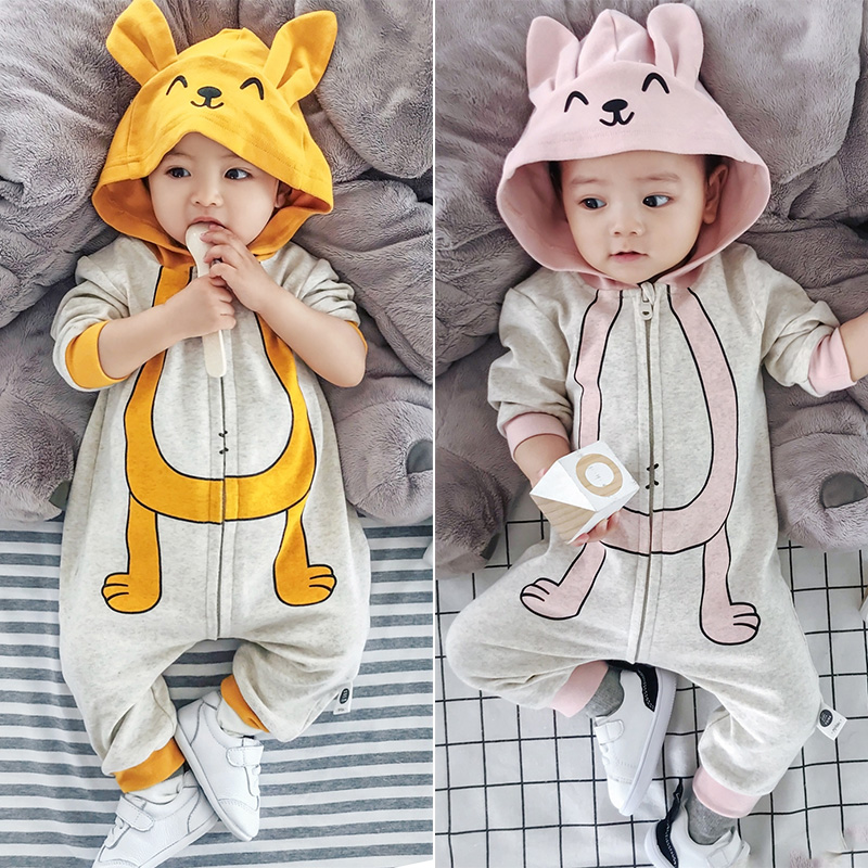 双胞胎龙凤胎衣服哈衣男婴儿服