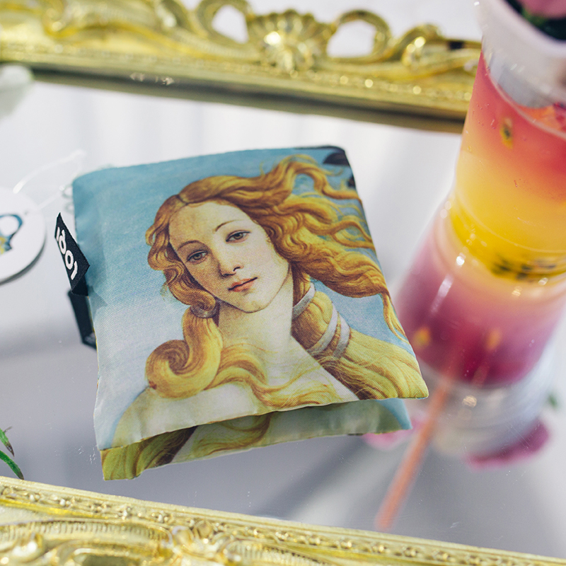 德国loqi欧美时尚购物袋折叠环保袋轻便收纳包手提包女包 维纳斯