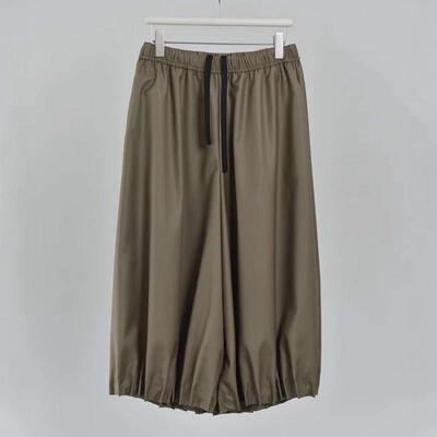 高腰设计感九分裤休闲裤