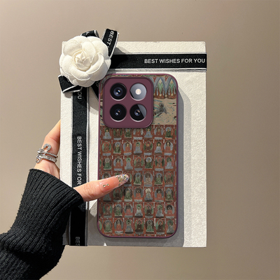 适用小米oppovivo新中式玻璃壳