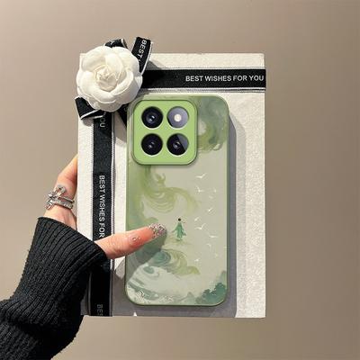 适用小米oppovivo新中式玻璃壳