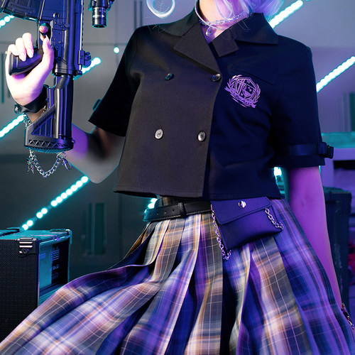 铭酒学园原创正版jk制服短袖衬衫