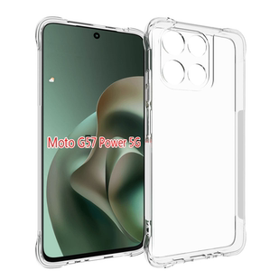 适用 摩托罗拉 联想 Moto G57 Power 5G 透明防摔 XT2537-4 手机壳 G100S G57P 保护套 手机套 保护壳 钢化膜