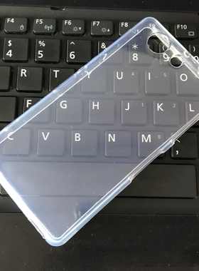 适用 索尼 Z3C Z3mini 透明硅胶手机壳 M55W D5833 保护套D5803 SO-02G  Z3Compact手机套 保护壳 软壳钢化膜
