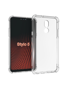 适用 LG Stylo5 L722DL硅胶软透明防摔stylus5手机壳保护套钢化膜