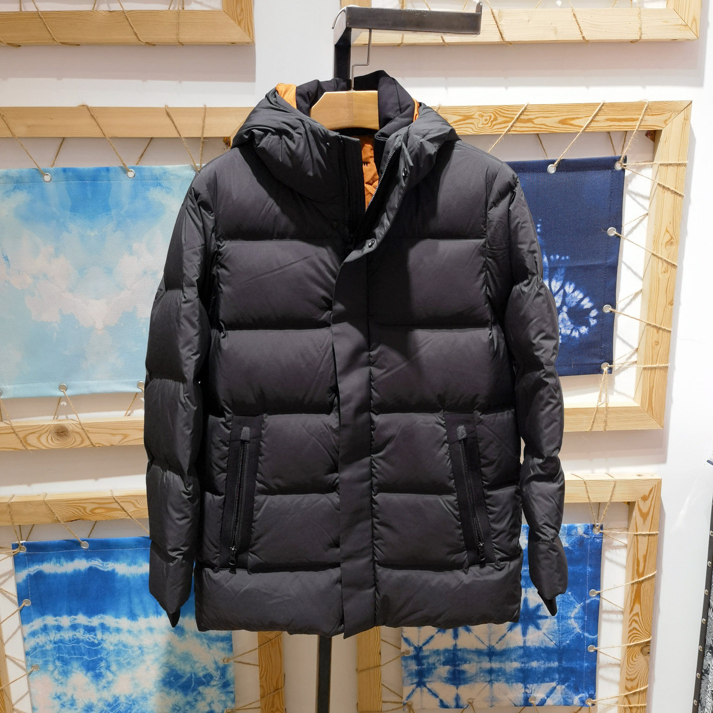高端鸭绒连帽羽绒服男士冬季新款时尚百搭拉链舒适保暖外套诺丁山