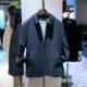 商务翻领休闲时尚 新款 纯羊毛呢大衣男士 拉链呢子夹克茄克大衣外套