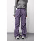EYE 小个子户外紫色冲锋裤 女春秋运动多巴胺色系工装 大眼LARGE 裤