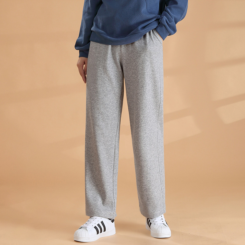 高腰休闲艾桑塔长裤真丝加绒