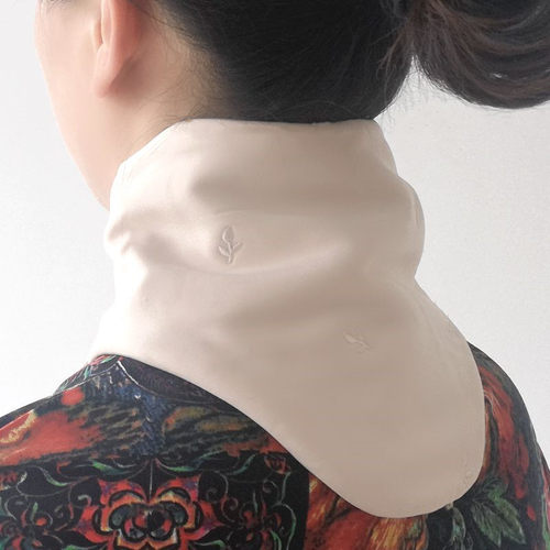 男女桑蚕丝填充护颈巾保暖颈椎围脖护脖子睡觉防寒小坎肩春秋冬 - 封面