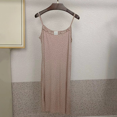 超细薄女桑蚕丝吊带打底裙夏季