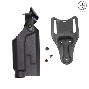 Glock格洛克G17快拔枪套1911腰部快拔M92腰套P226腿部G19腿套带灯