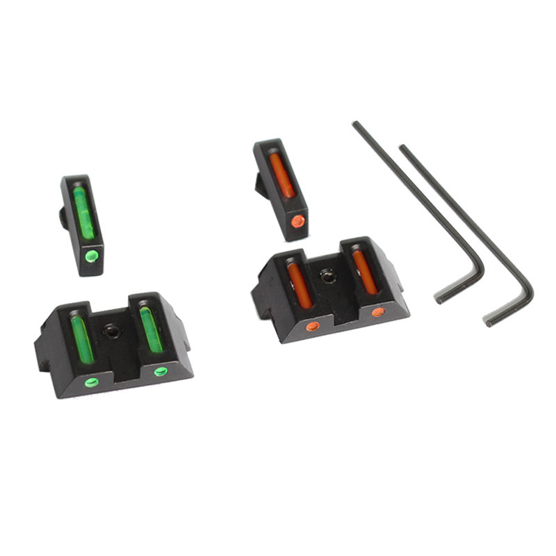 glock夜光瞄 格洛克荧光瞄 战术装备前后点瞄 瞄准器准心前后机瞄