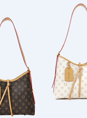 年终福利～MK00107 专柜25款 老花大容量托特包单肩斜挎包